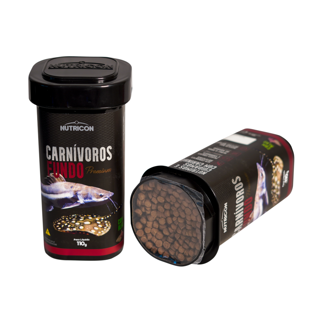 Ração Carnívoros Fundo Premium 110g - Nutricon