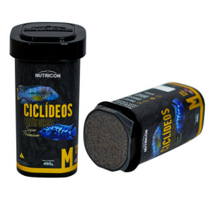 Ração Ciclídeos Onívoros M - Nutricon 450g