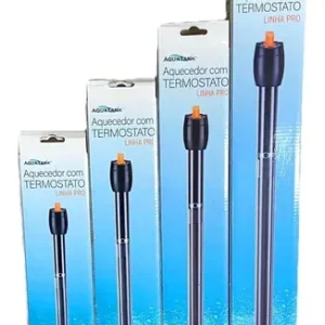 Termostato Com Aquecedor Premium Aquatank Linha Pro 100w