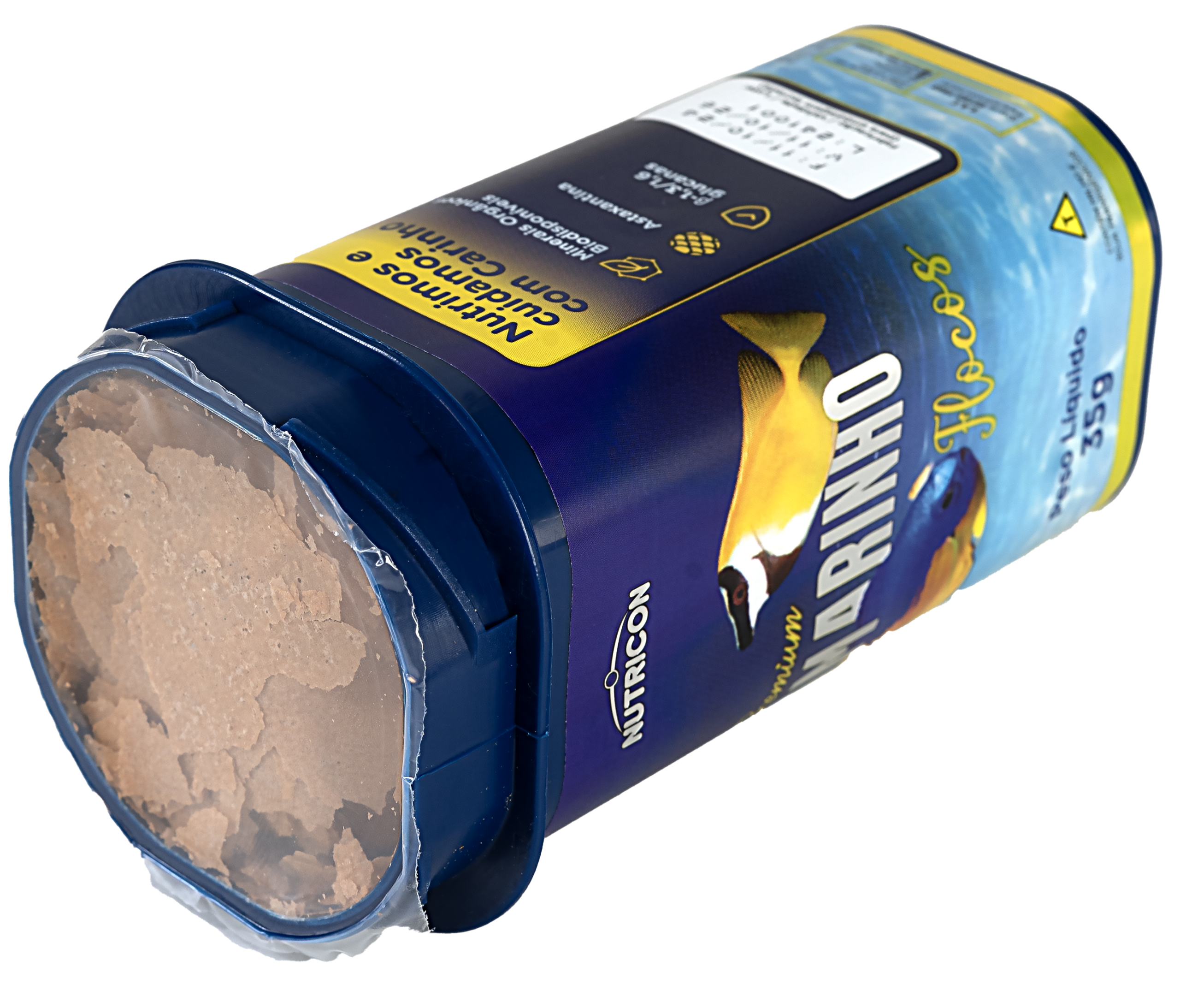 Ração Para Peixes Nutricon Marinho Flakes 35g - Imagem 2