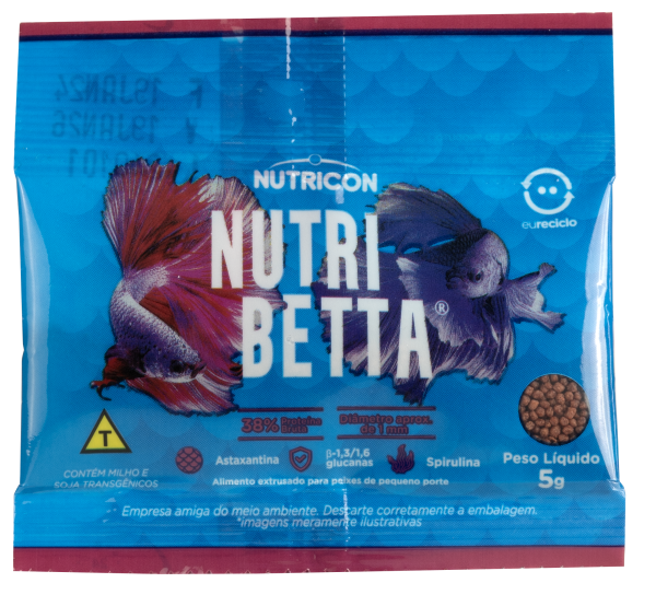 Ração Premium Para Bettas Nutricon Nutribetta - 5