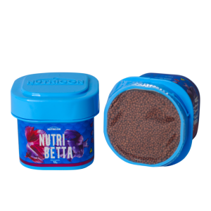 Ração Para Betta Nutribetta 12g - Nutricon Cores Mais Vivas