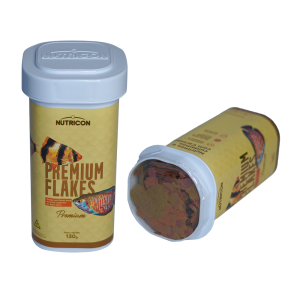 Ração Para Peixes Nutricon Premium Flakes 130g