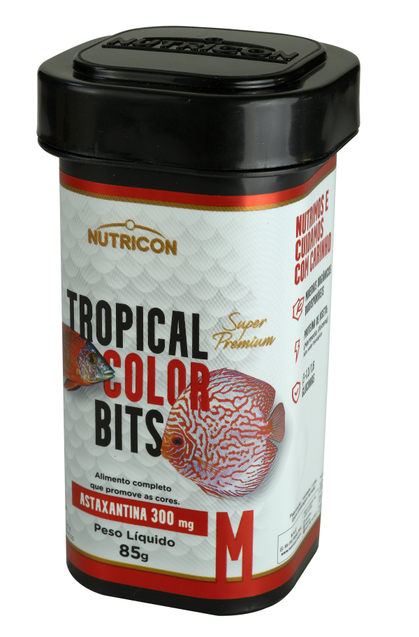 Ração Nutricon Tropical Color Bits M 85g