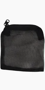 Bolsa Bag Para Mídias Filtrantes Aquario Preta Com Ziper 34X43cm