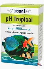 Labcon Teste De Ph Tropical Água Doce 15ml - 60 Testes
