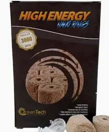Mídia Biológica Oceantech Nano Rings High Energy 1 Kg
