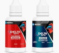 Kit Delta Cloro 20ml Delta Betta 20ml Acelerador Delta Fish