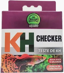 Teste Power Fert Dureza De Carbonatos Kh Checker 100 Testes