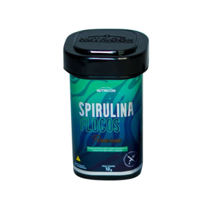 Ração Spirulina Flocos 12g Premium Nutricon